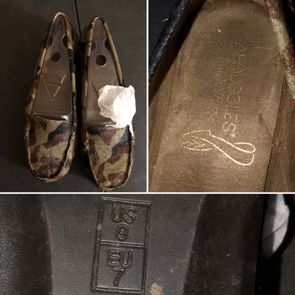 Aerosols camo shoes
